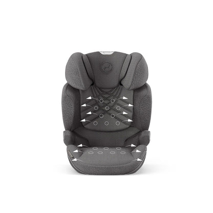 CYBEX Solution T i-Fix Plus Car Seat - Mirage Grey