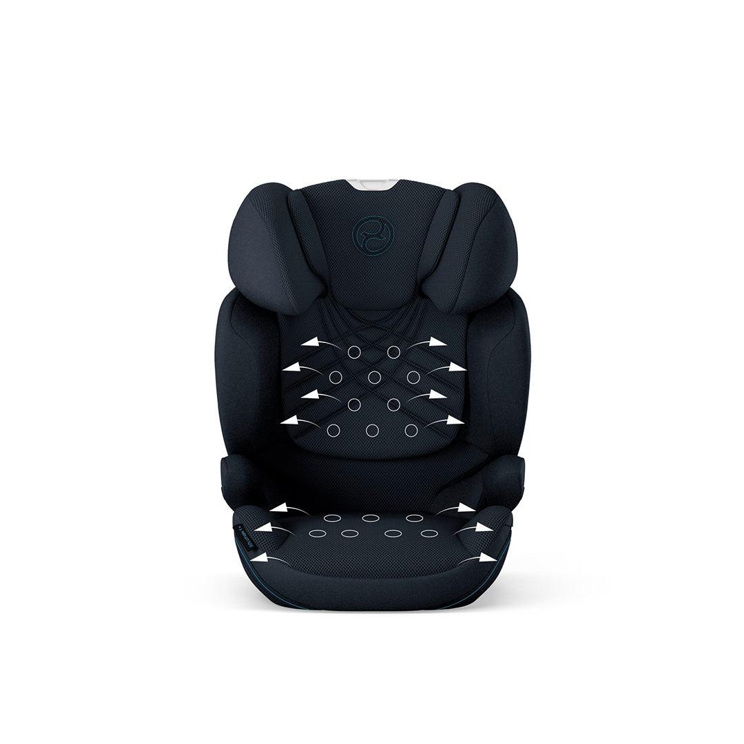CYBEX Solution T i-Fix Plus Car Seat - Nautical Blue