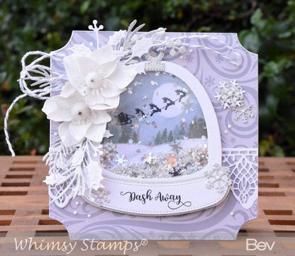 Dash Away Clear Stamps - Whimsy Stamps