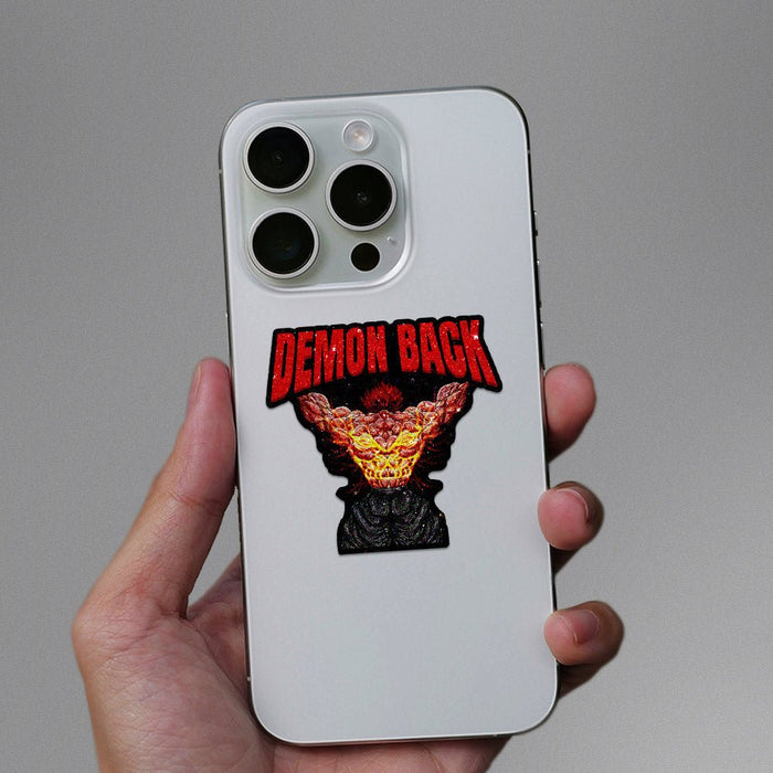 Demon Back 2.1 Glitter Sticker - Glitter Stickers | STICK IT UP