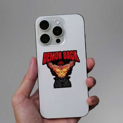Demon Back 2.1 Glitter Sticker - Glitter Stickers | STICK IT UP