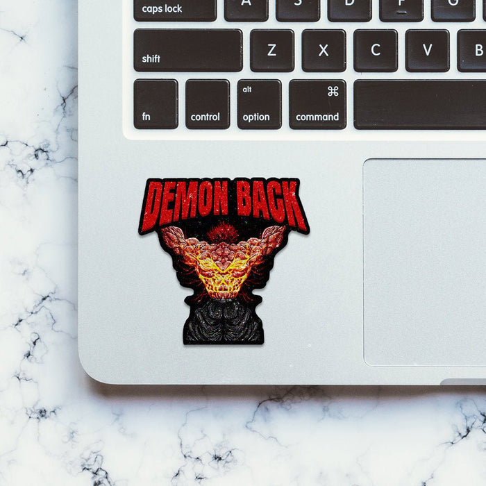 Demon Back 2.1 Glitter Sticker - Glitter Stickers | STICK IT UP