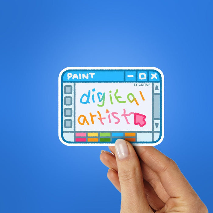 Digital Artist Sticker - Stickers | STICK IT UP