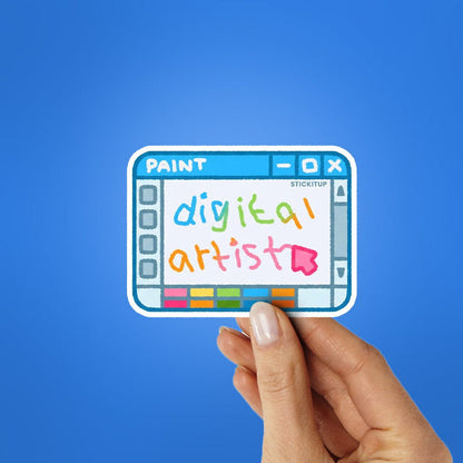 Digital Artist Sticker - Stickers | STICK IT UP