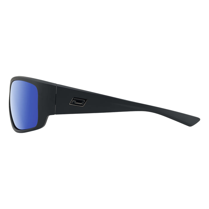 Dakine black sunglasses with blue mirrored lenses, ideal for watersports in Whitstable, Kent