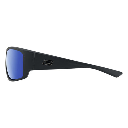 Dakine black sunglasses with blue mirrored lenses, ideal for watersports in Whitstable, Kent