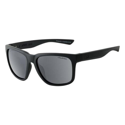 Black polarised sunglasses for watersports, ideal for paddleboarding and surfing