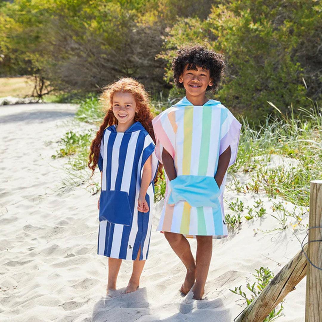 Dock & Bay Kid's Beach Poncho - Whitsunday Blue