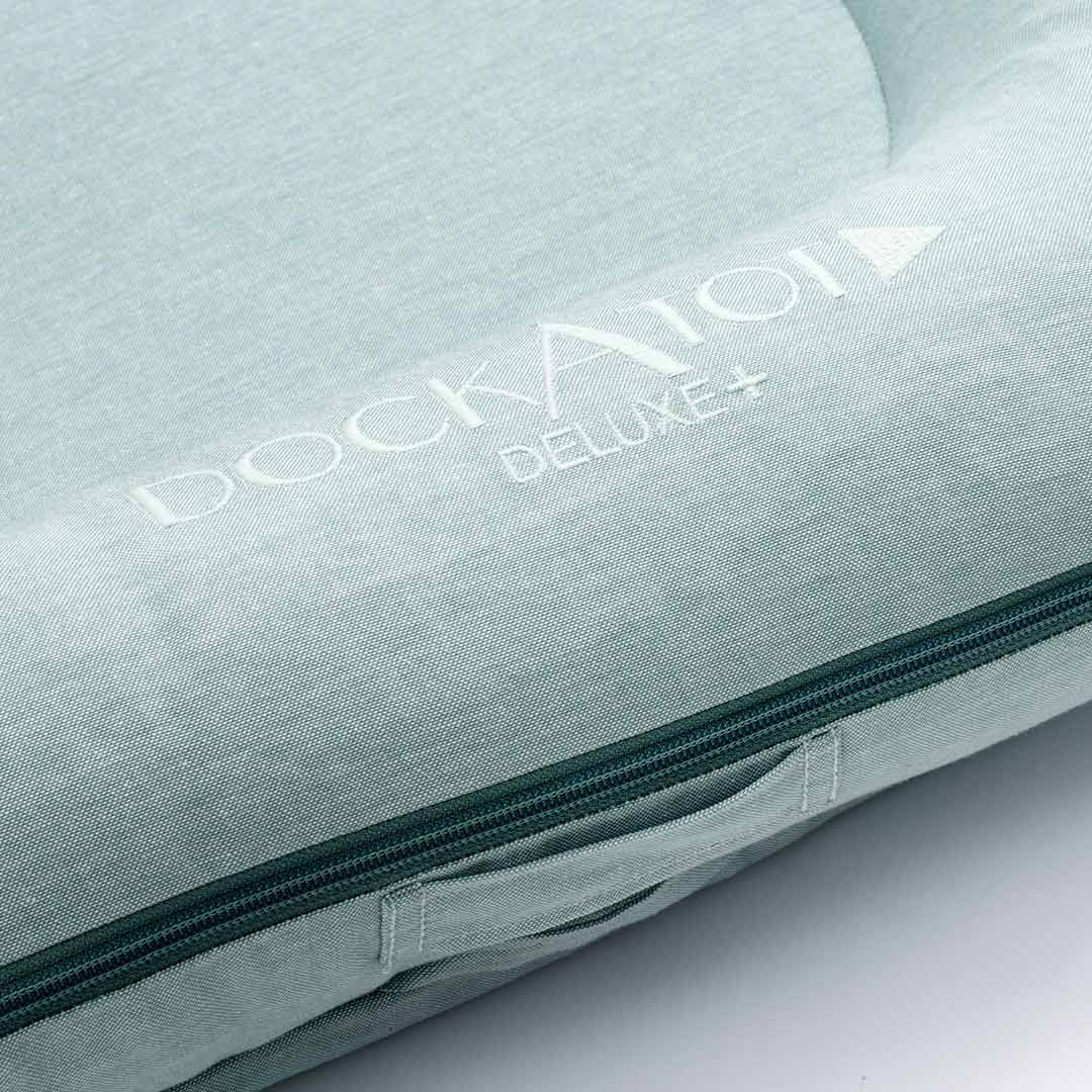 DockATot Deluxe+ Cover - Marine Chambray