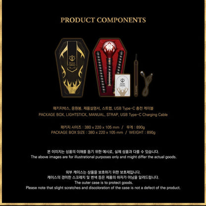 Dreamcatcher Official Lightstick ver.1 (FREE EXPRESS SHIPPING)