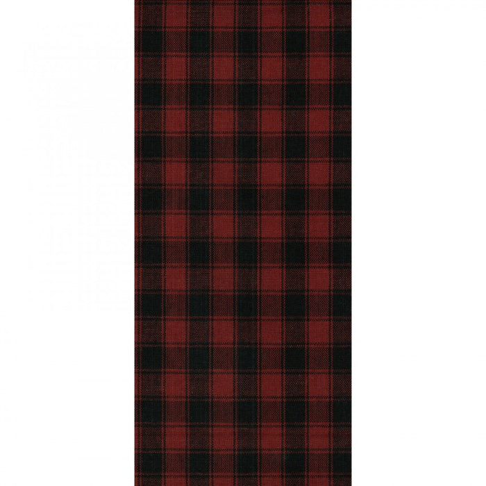 Dunroven House Check Tea Towel Red / Black DUH737-64