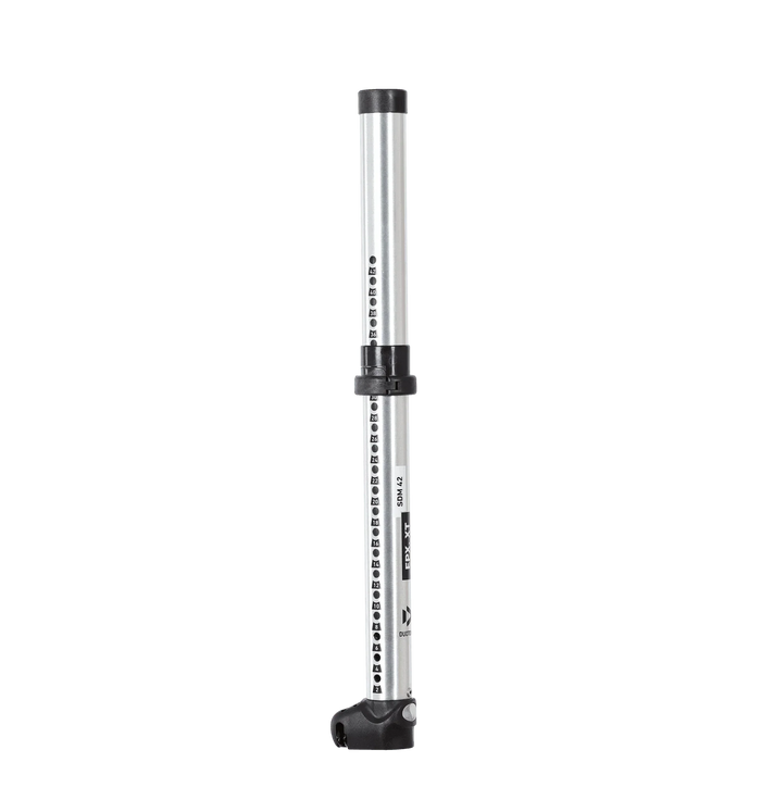 Duotone EPX 42cm SDM windsurfing mast extension, silver with adjustment markings