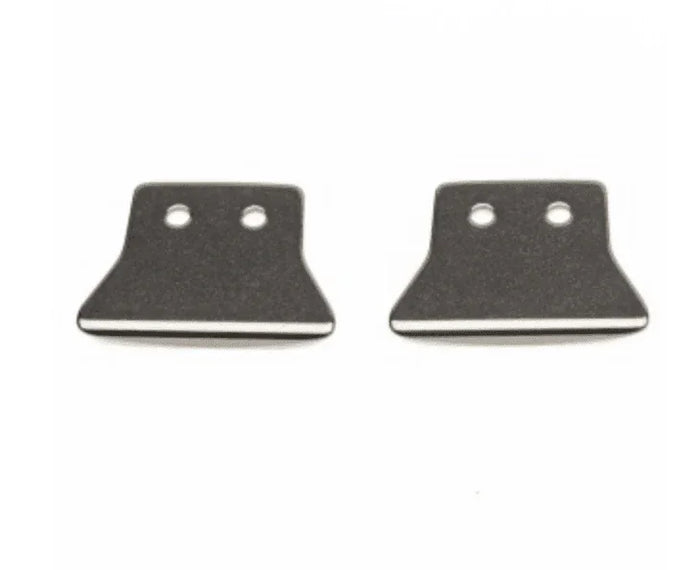 Duotone Click Bar spare parts set, two black replacement inserts with holes