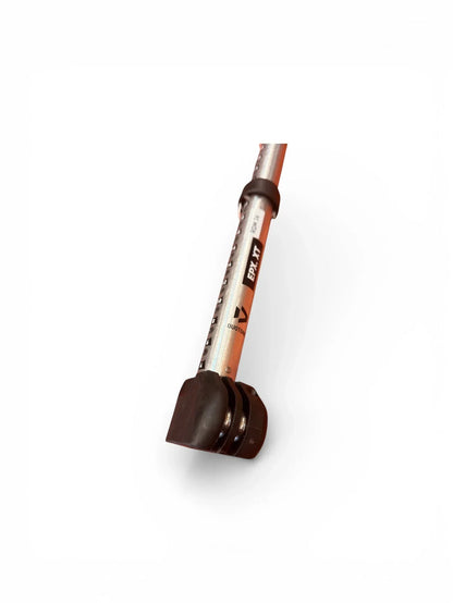 Duotone EPX XT wing foil mast with brown base and silver shaft