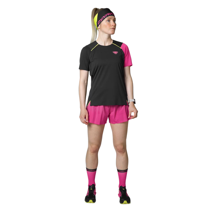 DYNAFIT DNA SKY SHORTS PINK GLO MUJER