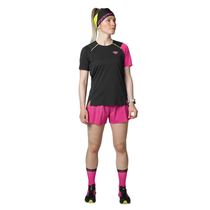 DYNAFIT DNA SKY SHORTS PINK GLO MUJER