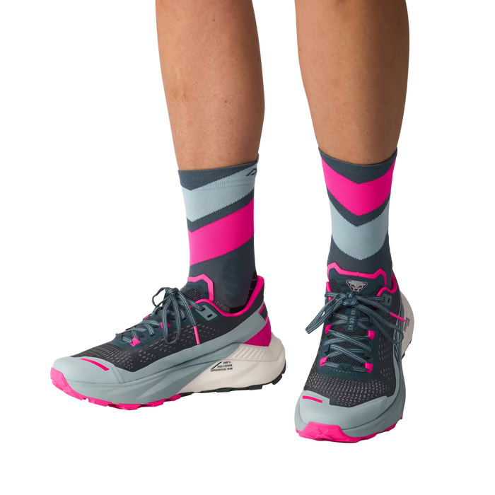 DYNAFIT ULTRA MID SOCKS CINDER PINK