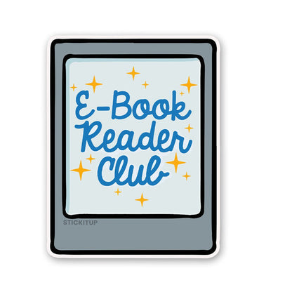 E Book Reader Sticker - Stickers | STICK IT UP