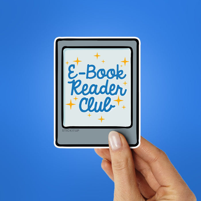 E Book Reader Sticker - Stickers | STICK IT UP