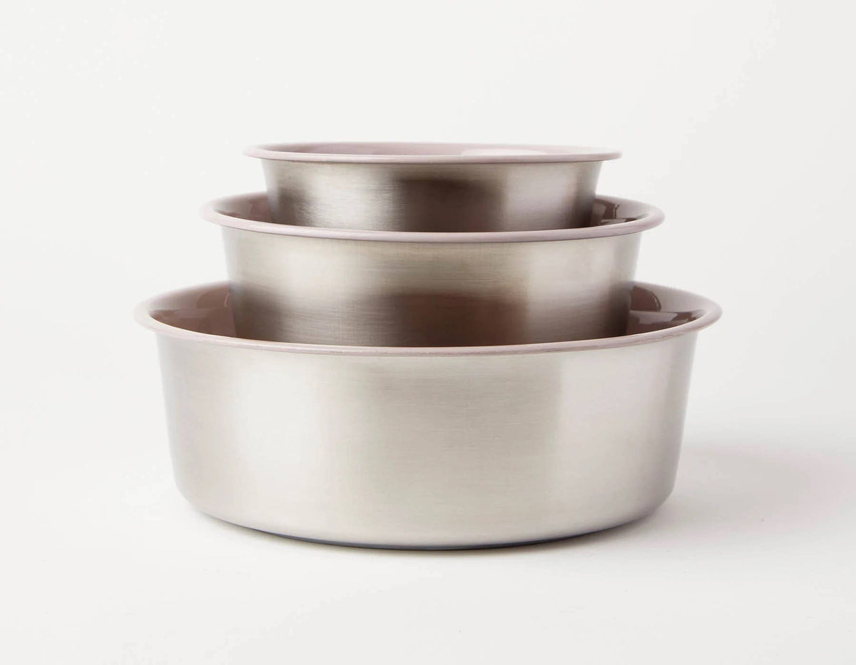 Jax & Bones Bone Slow Feeder Bowl Pink Large