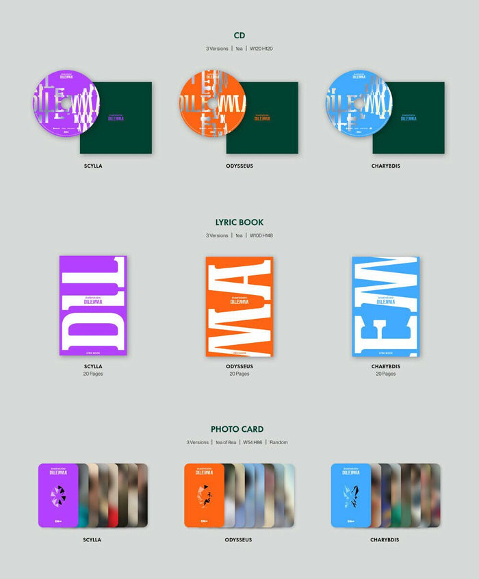 ENHYPEN - DIMENSION : DILEMMA (You Can Choose Version + P.O Gift + FREE SHIPPING)