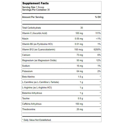 EPS Pre Work Out 30 Servings