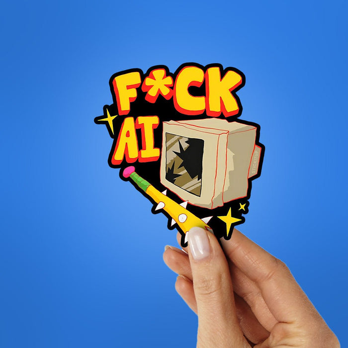 F Ck Ai Sticker - Stickers | STICK IT UP
