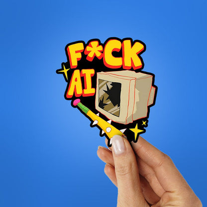 F Ck Ai Sticker - Stickers | STICK IT UP