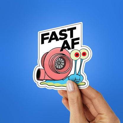 Fast Af Sticker - Stickers | STICK IT UP