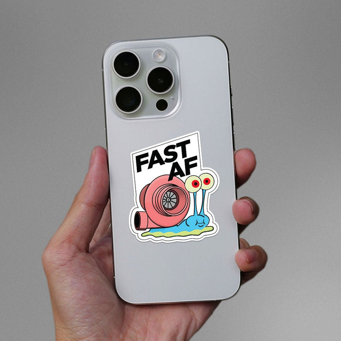 Fast Af Sticker - Stickers | STICK IT UP