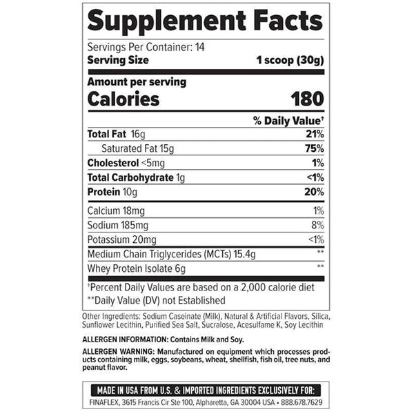 Finaflex 100% Keto Food MRP 14 Servings