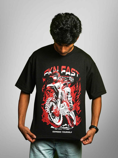 FKN FAST OVERSIZED T-SHIRT - Unisex T-shirts | STICK IT UP