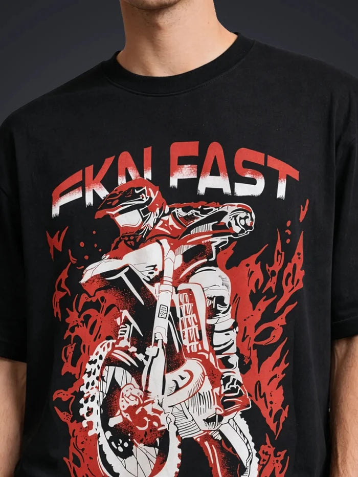 FKN FAST OVERSIZED T-SHIRT - Unisex T-shirts | STICK IT UP