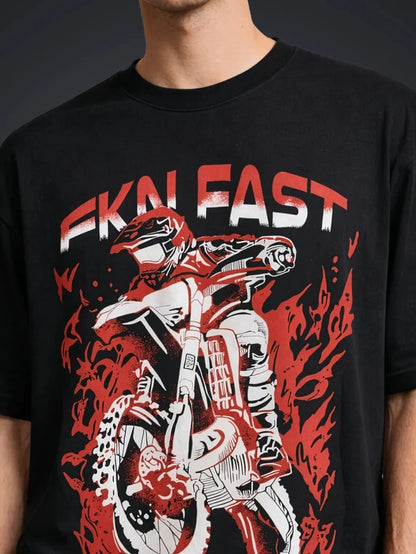 FKN FAST OVERSIZED T-SHIRT - Unisex T-shirts | STICK IT UP