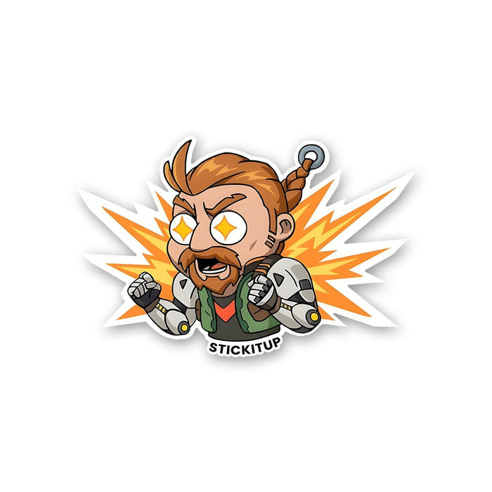 FLAME PUNCHER Sticker - Stickers | STICK IT UP