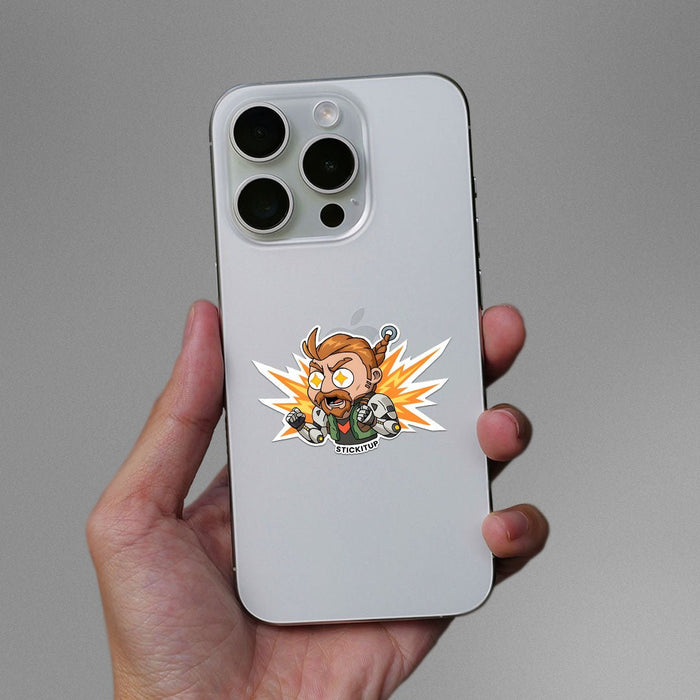 FLAME PUNCHER Sticker - Stickers | STICK IT UP