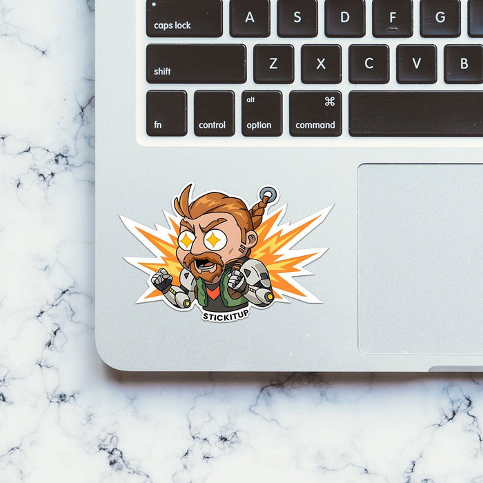 FLAME PUNCHER Sticker - Stickers | STICK IT UP