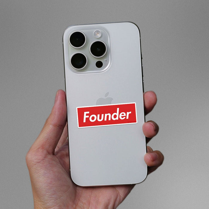 Founder Sticker - Stickers | STICK IT UP