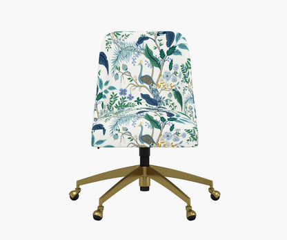 Oxford Desk Chair - Peacock