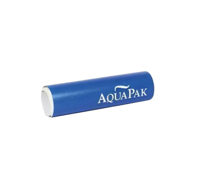 AquaPak blue waterproof dry tube for watersports gear storage