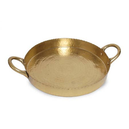 Gilded Hammered Tray