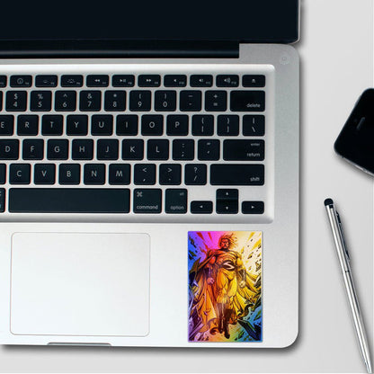 Golden Figure Glow Holographic Stickers - Holographic stickers | STICK IT UP