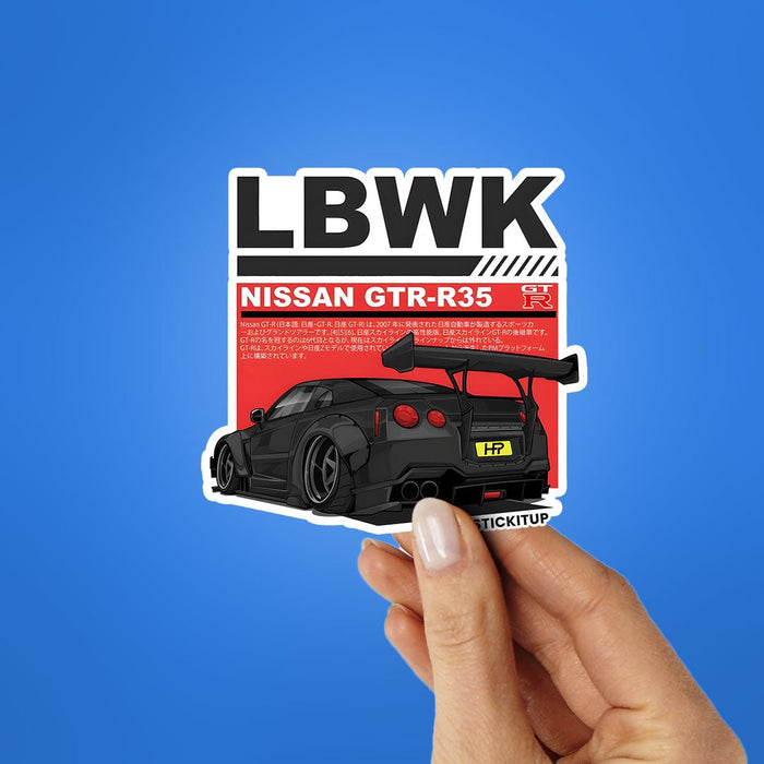 GTR R35 Sticker - Stickers | STICK IT UP