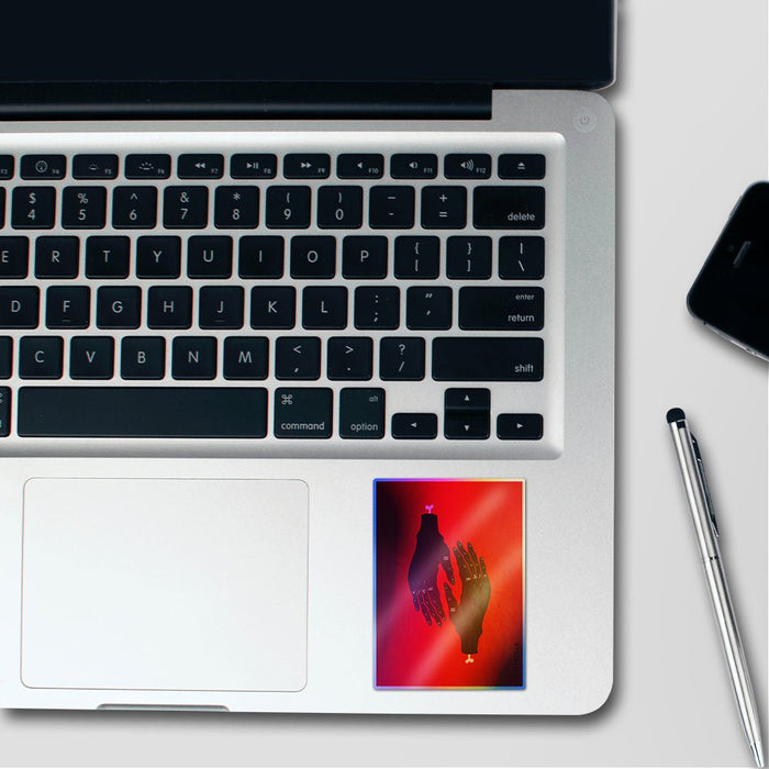 Hands Of Science Holographic Stickers - Holographic stickers | STICK IT UP