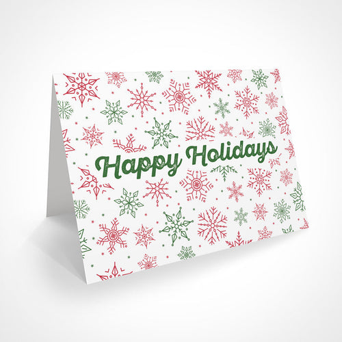 "Happy Holidays" Gift Note Card