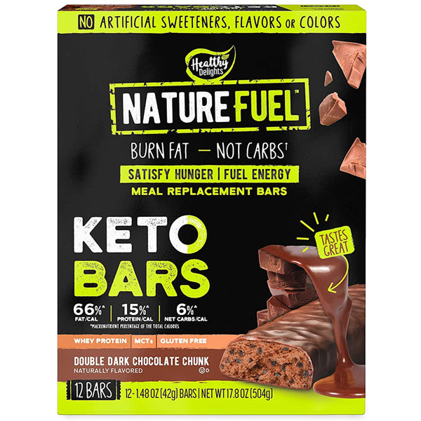 Healthy Delight Nature Fuel Keto Bars 12pk