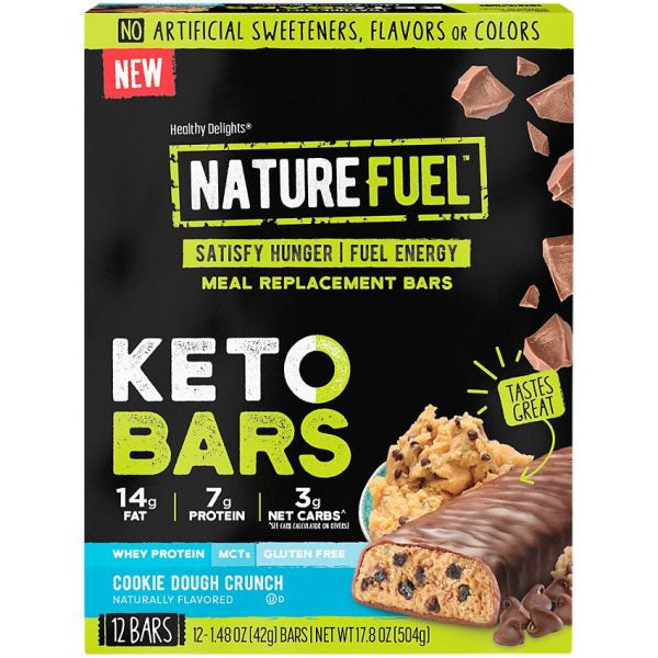 Healthy Delight Nature Fuel Keto Bars 12pk