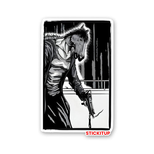 HORSE GUY Sticker - Stickers | STICK IT UP