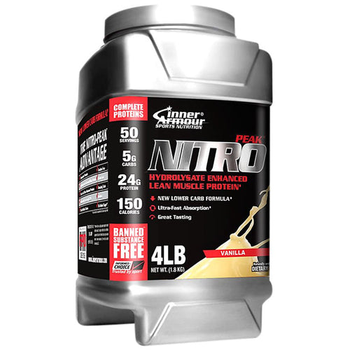 Inner Armour Nitro Peak Hydrolysate Enhanced Protein 4lbs