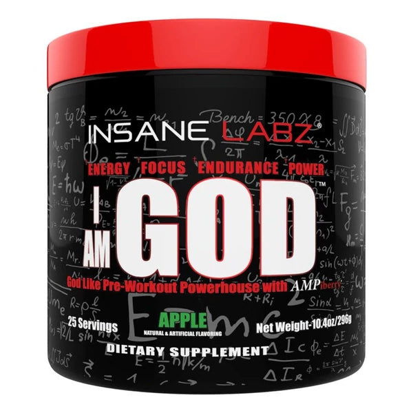 Insane Labz I Am God Pre-Workout 25 Servings